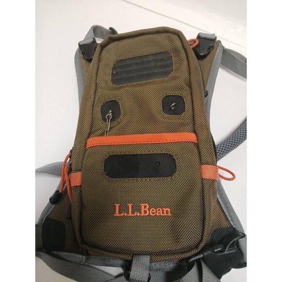 LL Bean Fly Fishing Chest Pack Hard Compact Lightweight Fisherman Gear Bag - Picture 4 of 10